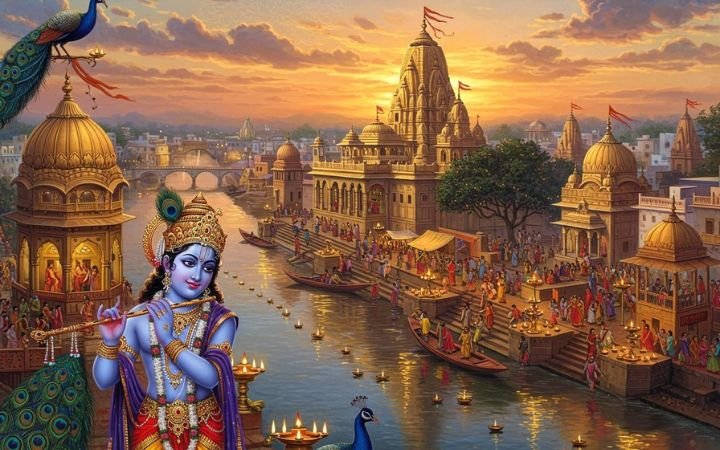 Seven Sacred Locations of Lord Krishna You Should Visit Once in a Lifetime