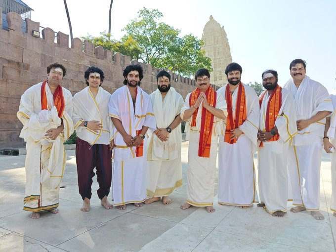 Akhanda 2 Team Visits Srisailam Mallikarjuna Swamy for Special Darshan
