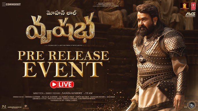 Mohanlal’s Vrusshabha Telugu Pre Release Event LIVE