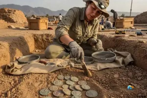 Kushan Era Coins Discovered in Pakistan Excavation Near Taxila