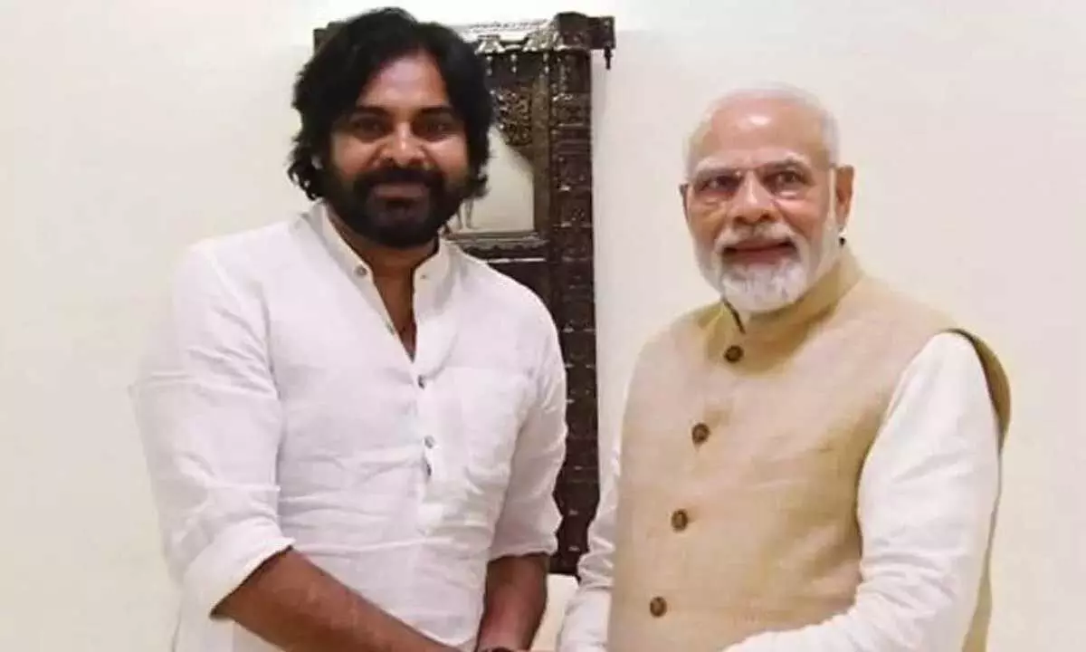 Pawan Kalyan Thank PM Modi For His Congratulatory Message…