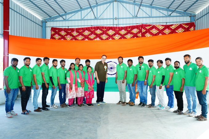 Nagababu Praises “Vanasena” Team for Plastic Waste Collection and Environmental Protection