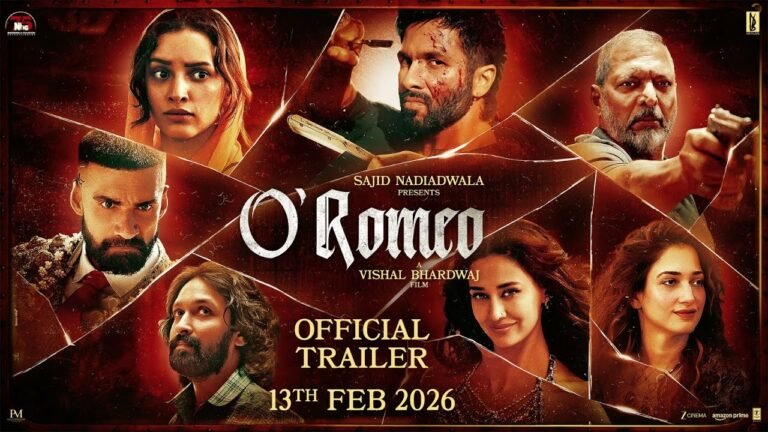 Shahid Kapoor and Vishal Bharadwaj’s O’Romeo Trailer Promises a Bold Gangster Drama