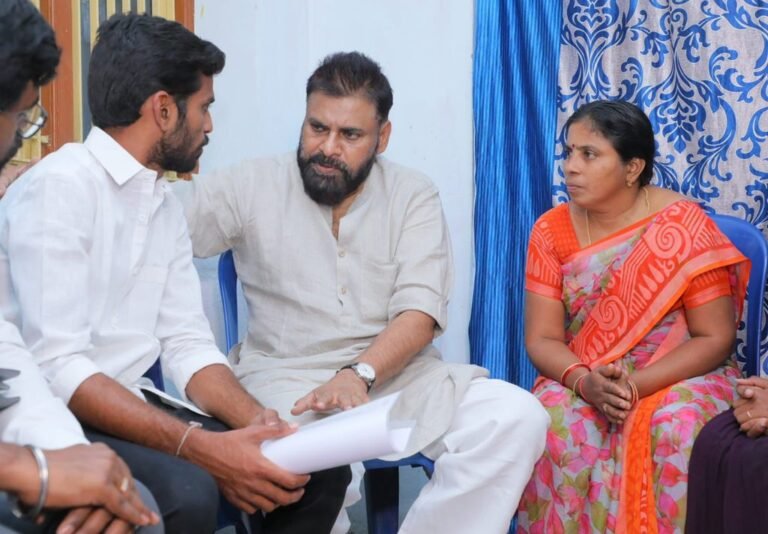 Deputy CM Pawan Kalyan Visits Pedana, Consoles Organ Donor Family