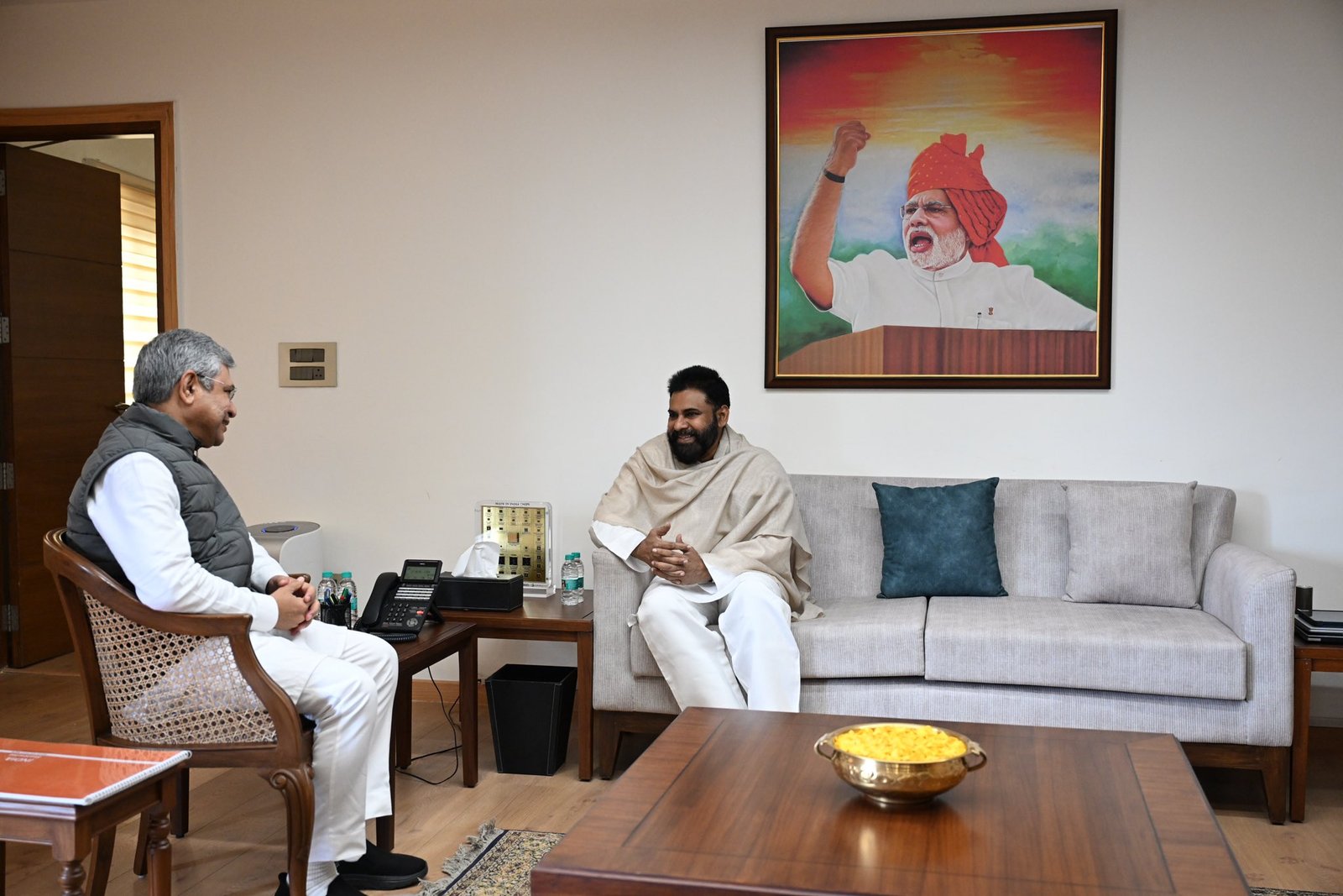 Develop Pithapuram Railway Station as Model Station: Dy CM Pawan Kalyan to Railway Minister