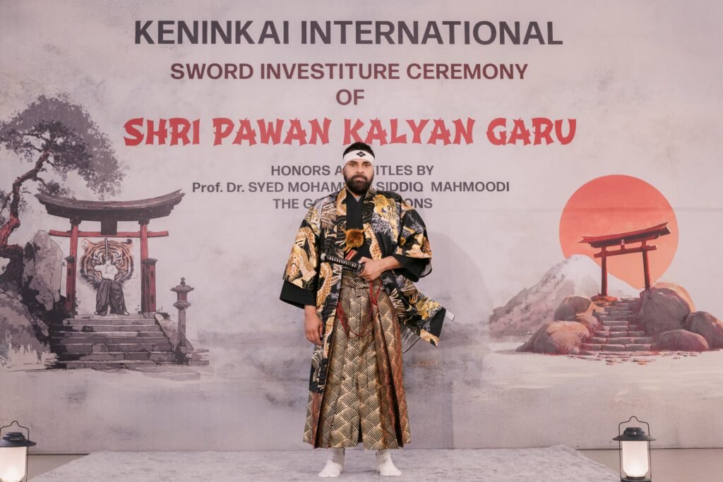 Pawan Kalyan Achieves Rare Global Honour in Japanese Martial Art Kenjutsu