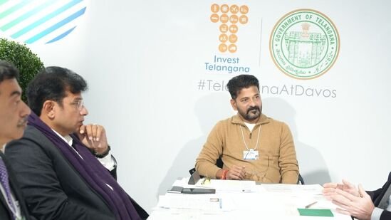 దావోస్‌లో టాటా చైర్మన్ నటరాజన్ చంద్రశేఖరన్‌తో సీఎం రేవంత్ రెడ్డి కీలక సమావేశం