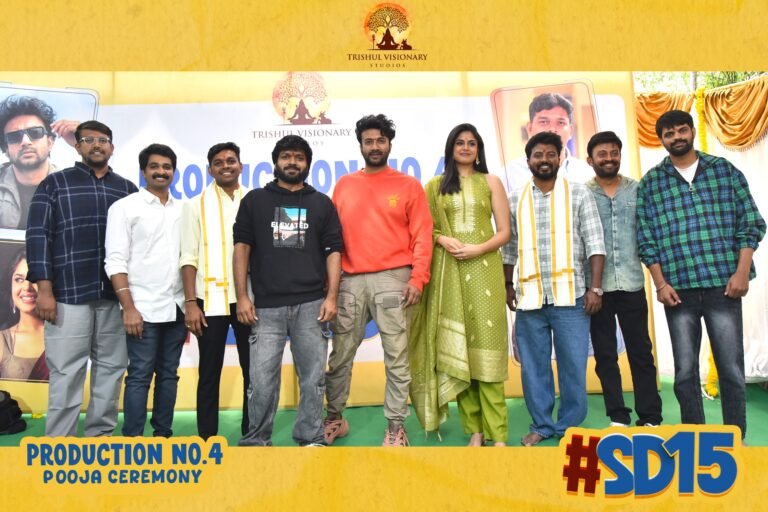 Satyadev’s 15th Film Launched with Anil Ravipudi’s Clap in Hyderabad
