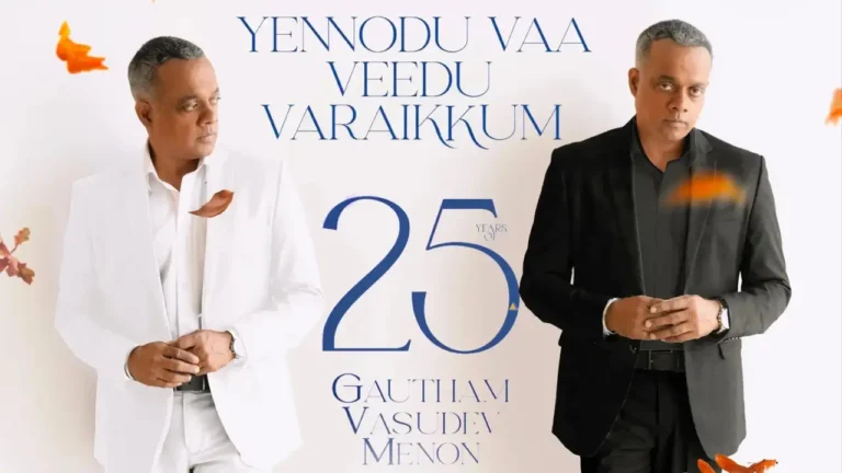 Gautham Vasudev Menon Celebrates 25 Years in Cinema with a Heartfelt Note