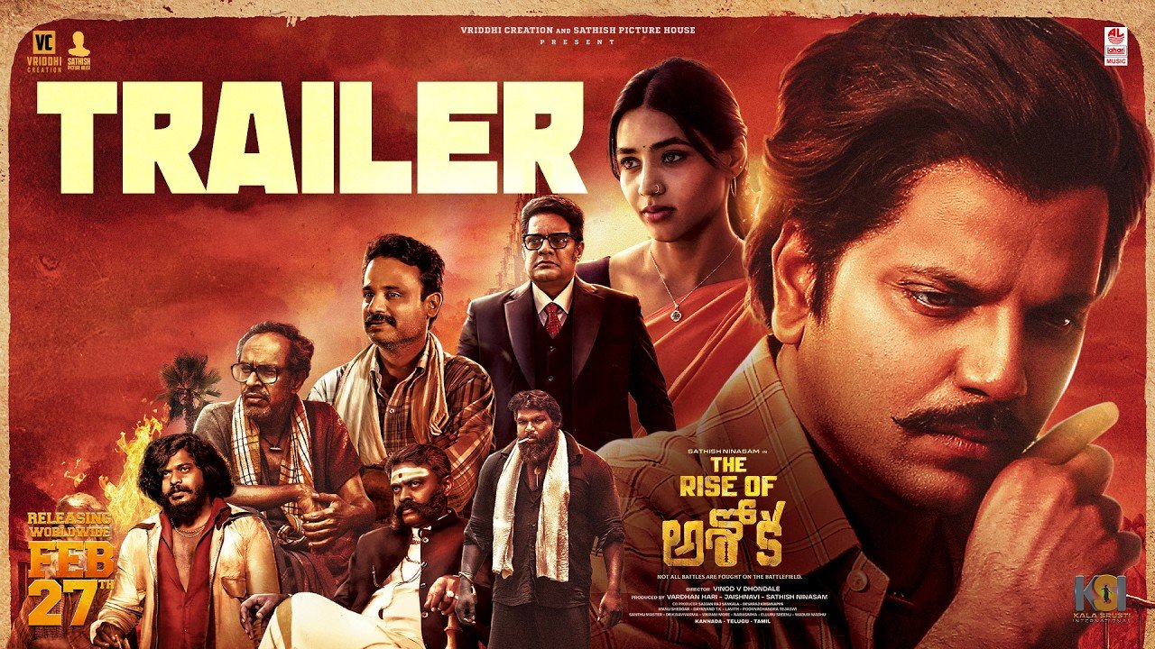 Satish’s The Rise of Ashoka Movie Trailer Launch Event