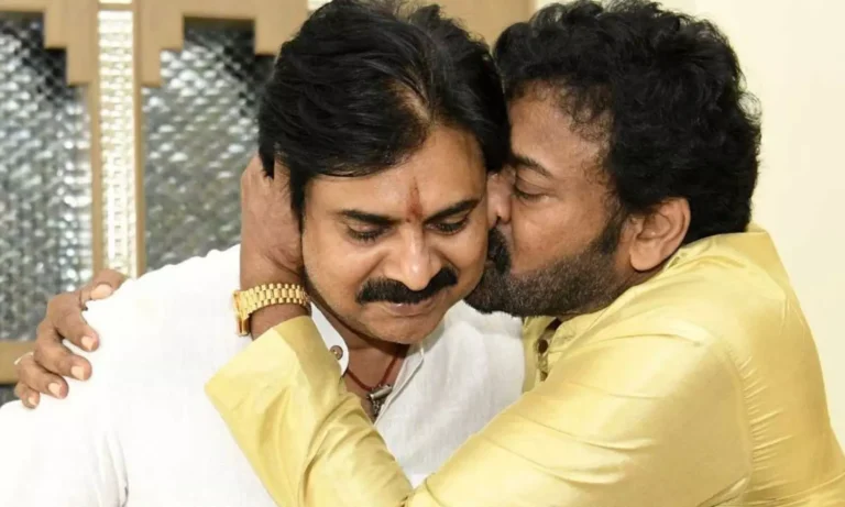 Pawan Kalyan Congratulates Chiranjeevi for NTR National Award at Telangana Gaddar Awards