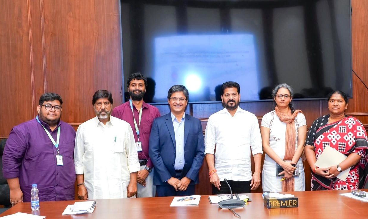 CM Revanth Reddy Meets Economist Karthik Muralidharan to Discuss Child Nutrition and Quality Education in Telangana