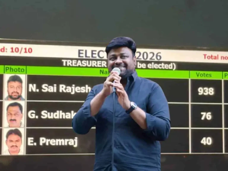 Sai Rajesh Secures Record 938 Votes as V.N. Adithya Elected President in Telugu Film Directors Association Elections