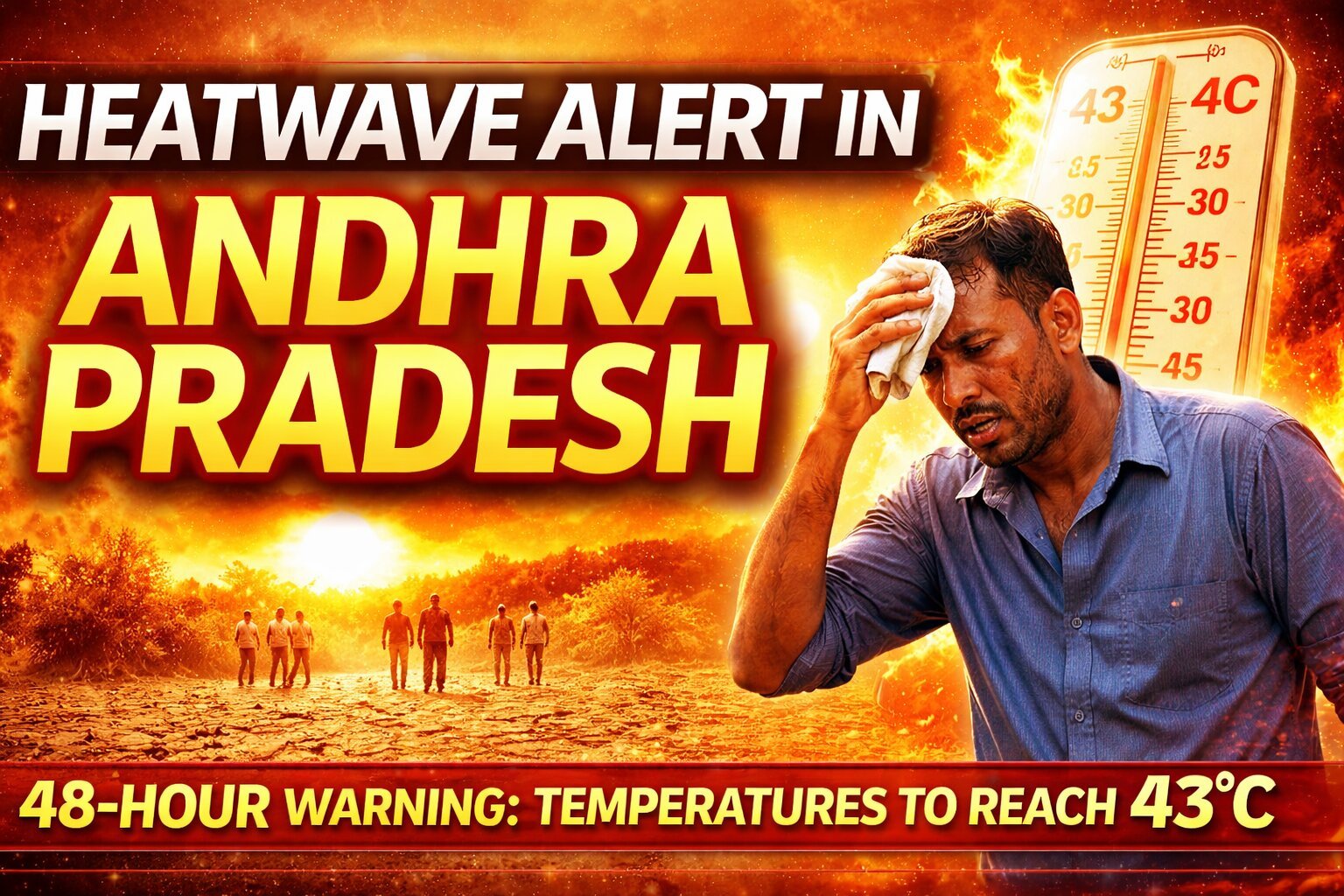 ఏపీలో భానుడి మంటలు…48 గంటలు జాగ్రత్తగా ఉండాలని హెచ్చరిక