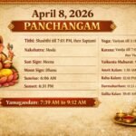 April 8 2026 Panchangam