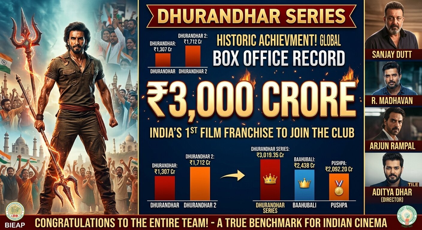 Dhurandhar Series 3000 Crore Record