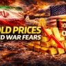 Gold prices amid war fears