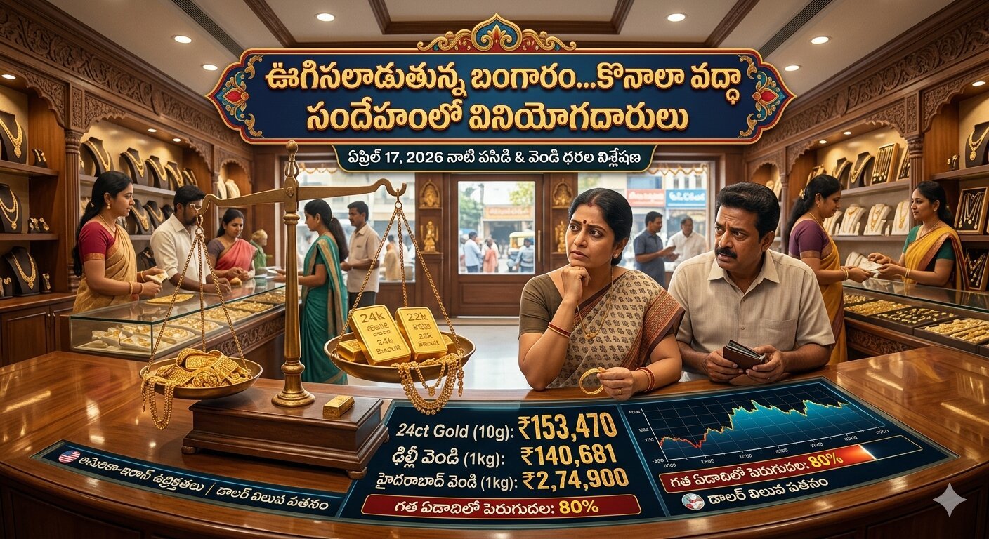 Gold Rate Today Telugu April 17 2026