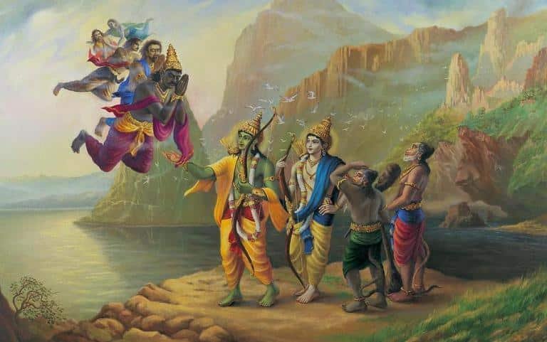 Vibhishana and Ravana death secret