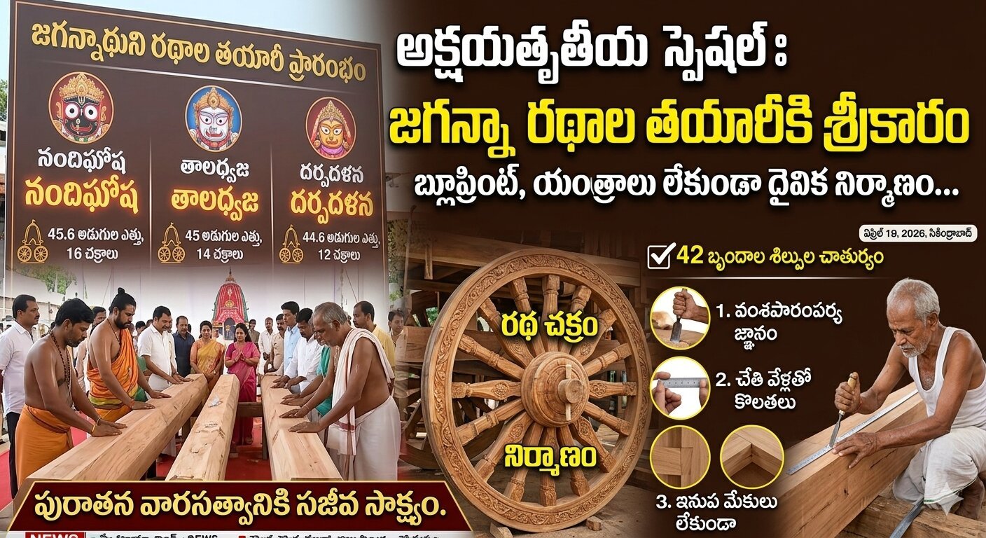 Puri Jagannath Rath Construction