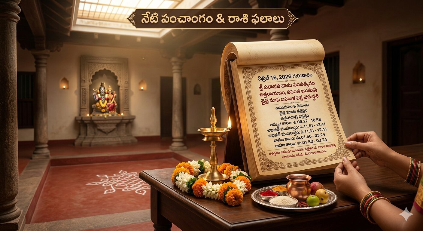 Telugu Panchangam April 16 2026