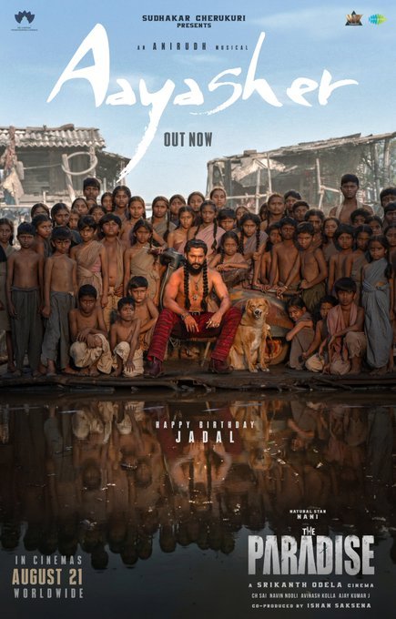 Nani’s ‘Aya Share’ Song from The Paradise Creates Record with 101M+ Views