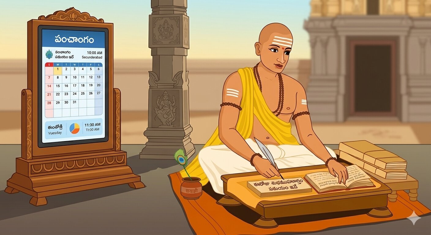 పంచాంగం -ఈరోజు శుభముహూర్తం సమయం ఇదే