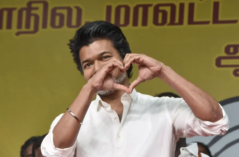 Vijay’s Historic Win in Tamil Nadu Elections: TVK Nears Power, Celebs Pour Wishes