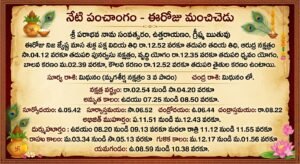 Daily Telugu Panchangam for June 16, 2026