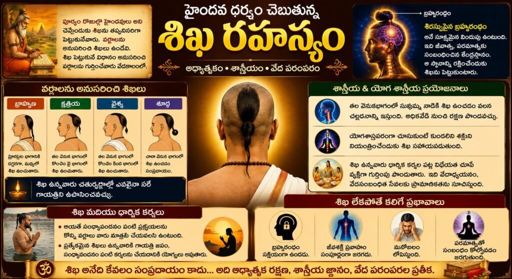 Shikha Secret in Hindu Dharma