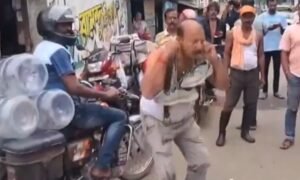 TMC Leader Shamed with Eggs and Slippers over Corruption